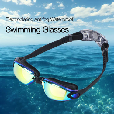 Swimming Goggles One-piece Earplugs